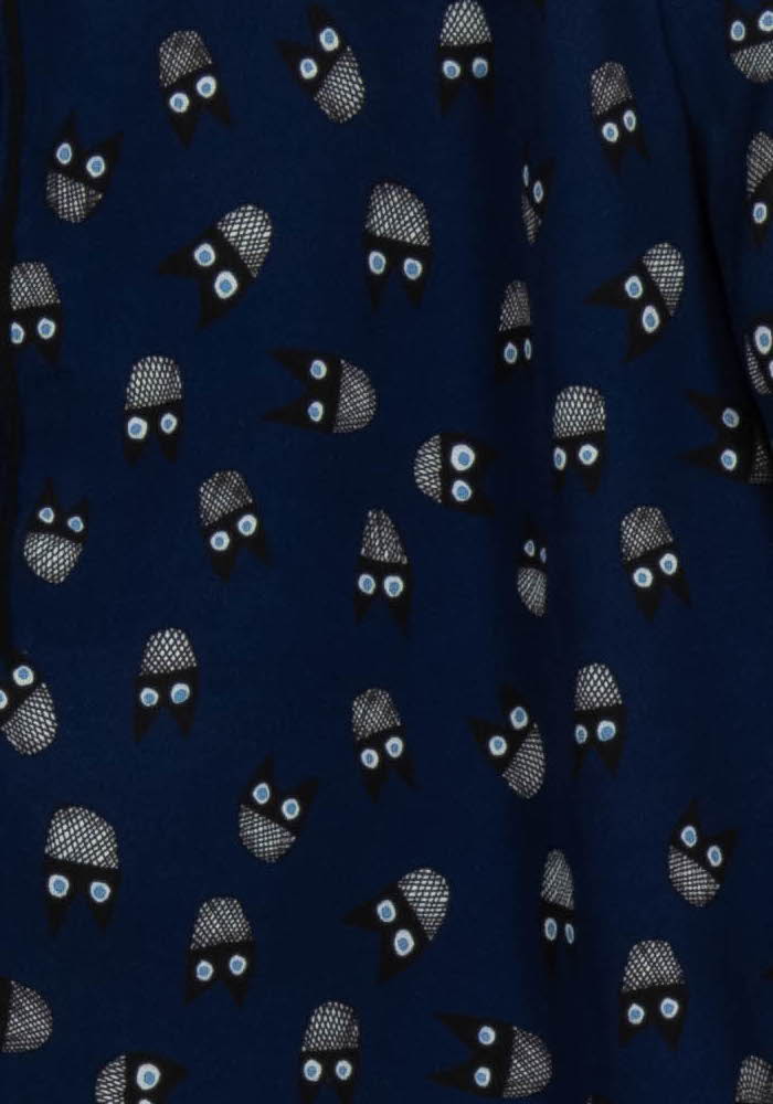 Blouse Bleue - Taille L/40 de la marque Tara Jarmon | PARAD101855 - Vendu par Paradigme - Image 3