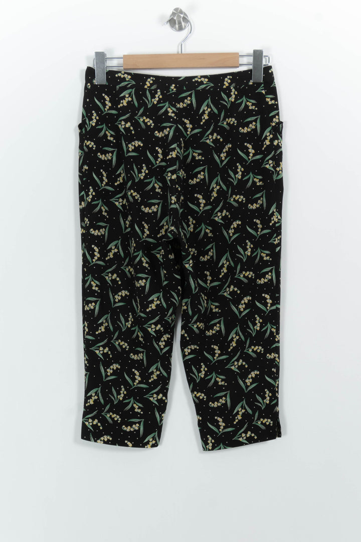 Pantalon Noir et Vert - Taille L/40 de la marque Agnès b. | PARAD101862 - Vendu par Paradigme - Image 4