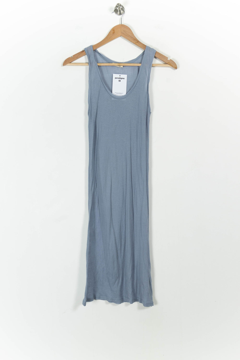 Robe Débardeur Bleue - Taille L/40 de la marque American Vintage | PARAD101865 - Vendu par Paradigme - Image 2