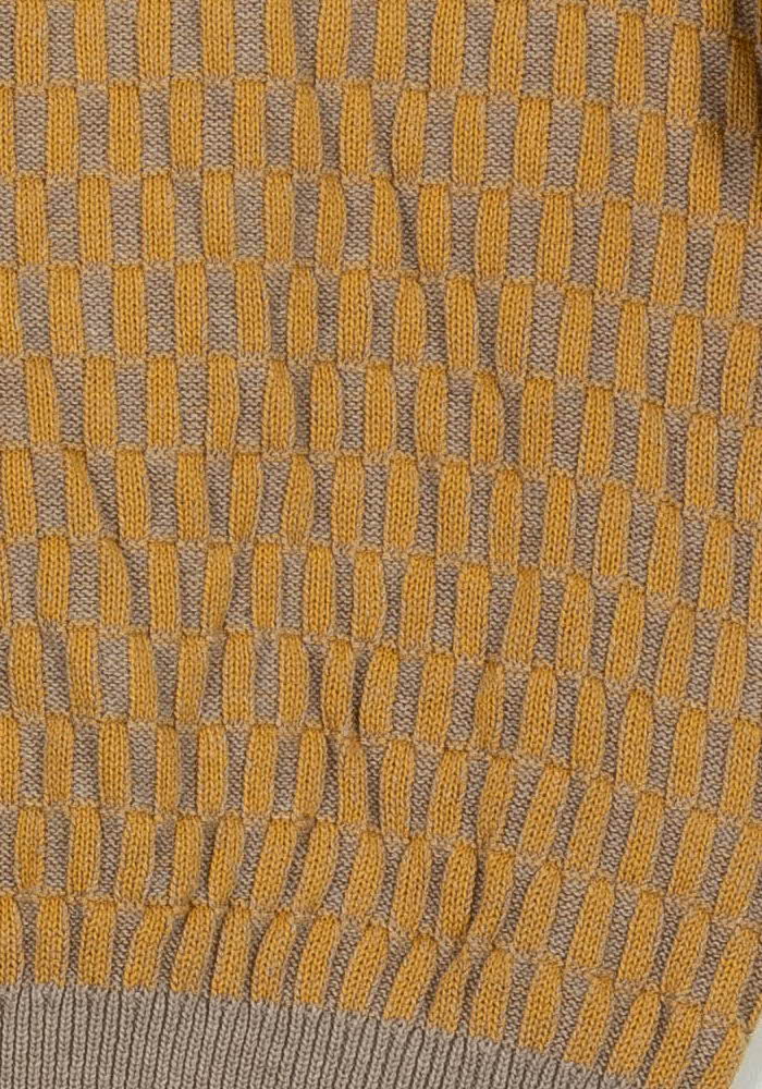 Pull Beige et Jaune - Taille M/38 de la marque Karl Marc John | PARAD101877 - Vendu par Paradigme - Image 3