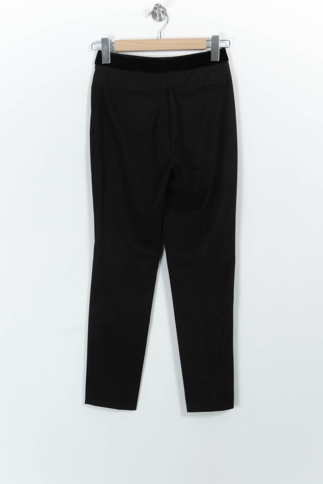Pantalon Noir - Taille XS/34 de la marque Sandro | PARAD101878 - Vendu par Paradigme - Image 4
