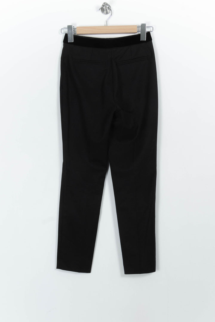 Pantalon Noir - Taille XS/34 de la marque Sandro | PARAD101878 - Vendu par Paradigme - Image 4