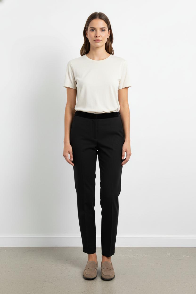 Pantalon Noir - Taille XS/34 de la marque Sandro | PARAD101878 - Vendu par Paradigme - Image 1