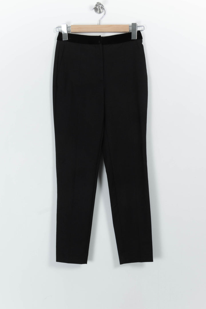 Pantalon Noir - Taille XS/34 de la marque Sandro | PARAD101878 - Vendu par Paradigme - Image 2