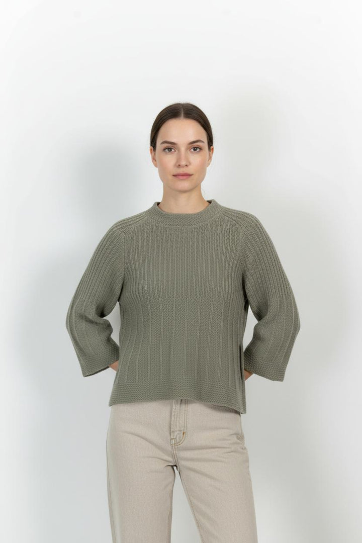 Pull Gris - Taille S/36 de la marque Maje | PARAD101879 - Vendu par Paradigme - Image 1