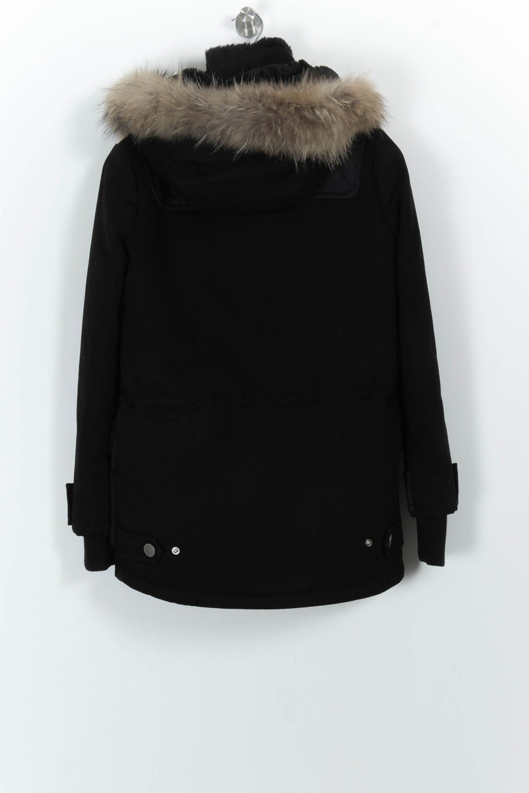 Parka Noire - Taille S/36 de la marque Maje | PARAD101885 - Vendu par Paradigme - Image 4