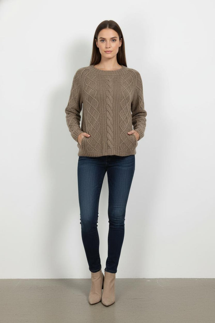 Pull Beige - Taille XL/42 de la marque Gerard Darel | PARAD101892 - Vendu par Paradigme - Image 1