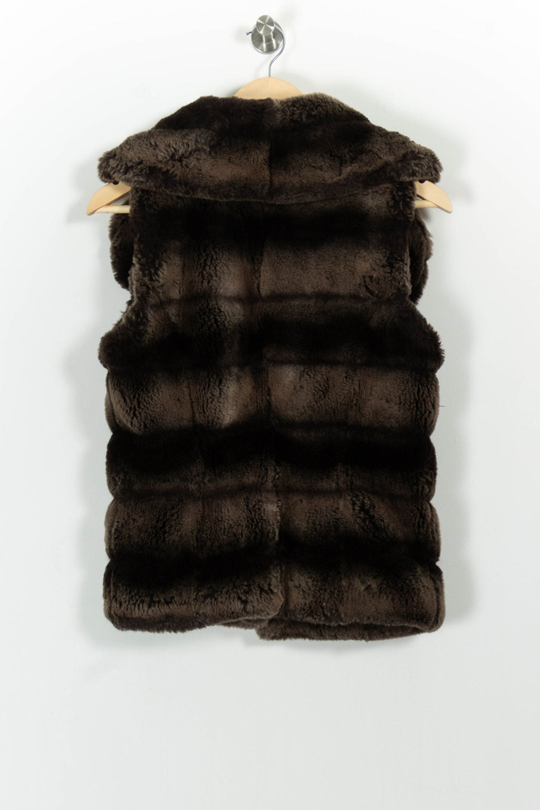 Gilet Sans Manches Marron - Taille S/36 de la marque Maison 123 | PARAD101900 - Vendu par Paradigme - Image 4