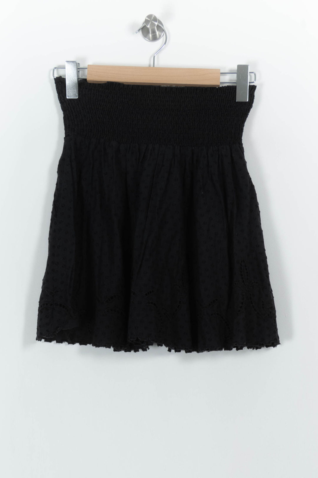 Jupe Courte Noire - Taille S/36 de la marque The Kooples | PARAD101905 - Vendu par Paradigme - Image 4