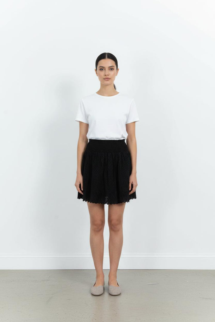 Jupe Courte Noire - Taille S/36 de la marque The Kooples | PARAD101905 - Vendu par Paradigme - Image 1