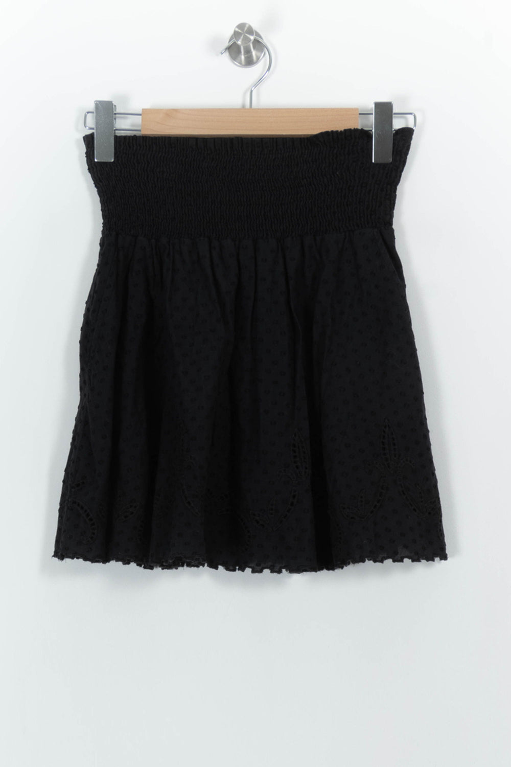 Jupe Courte Noire - Taille S/36 de la marque The Kooples | PARAD101905 - Vendu par Paradigme - Image 2