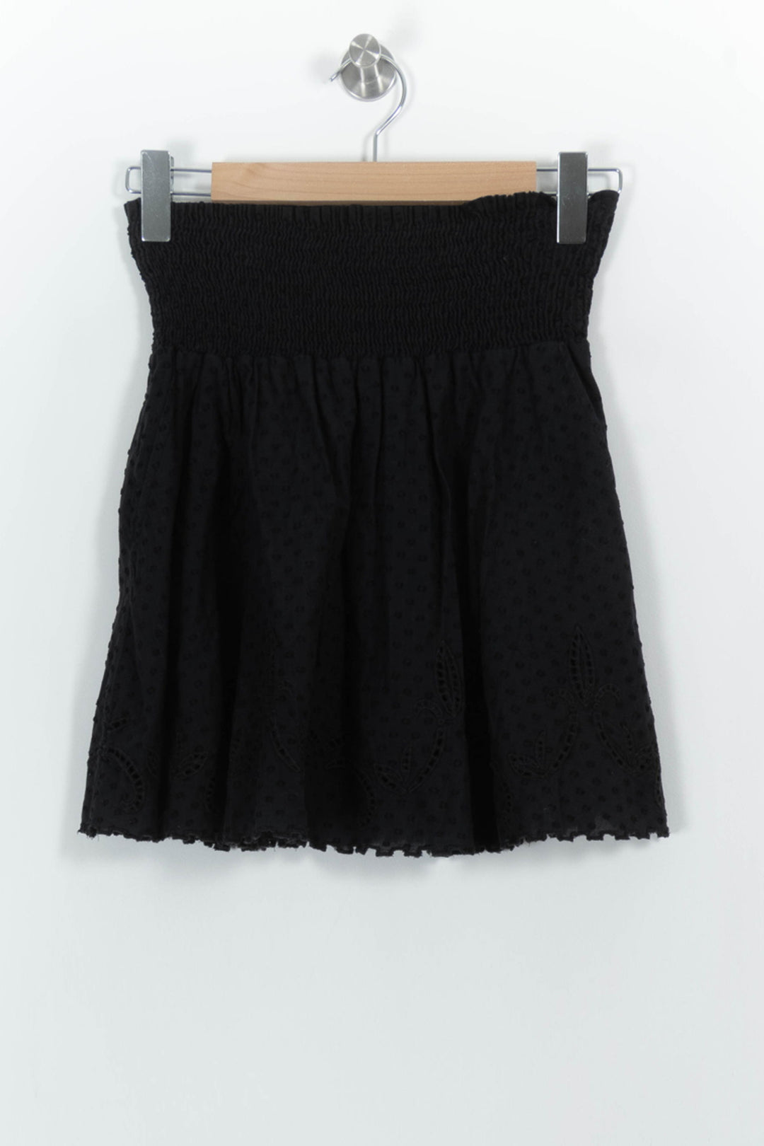Jupe Courte Noire - Taille S/36 de la marque The Kooples | PARAD101905 - Vendu par Paradigme - Image 2