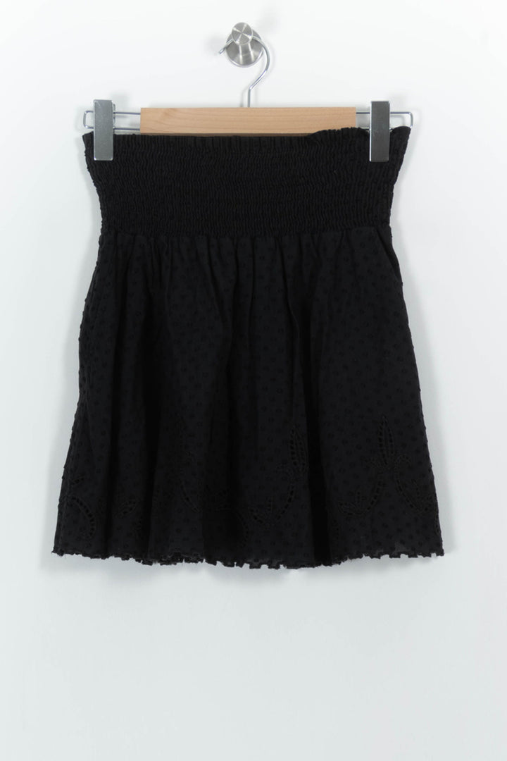 Jupe Courte Noire - Taille S/36 de la marque The Kooples | PARAD101905 - Vendu par Paradigme - Image 2