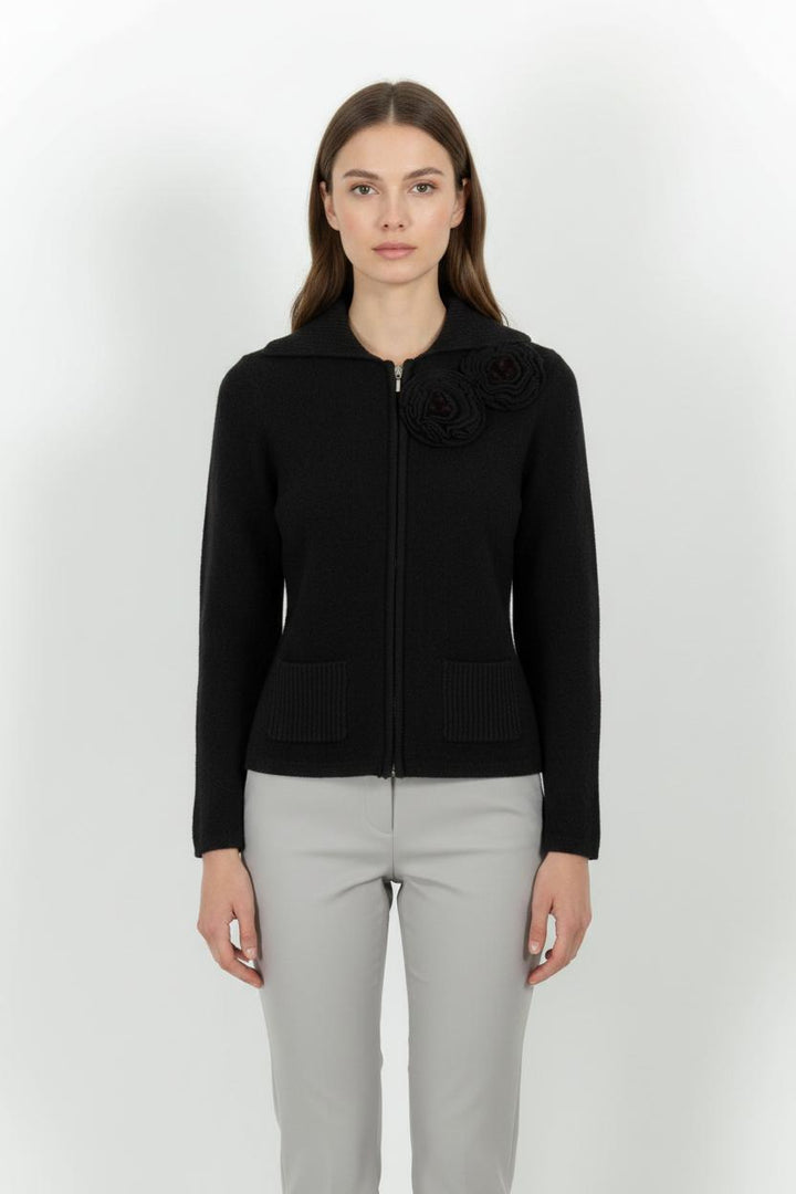 Gilet Noir - Taille S/36 de la marque Maison 123 | PARAD101907 - Vendu par Paradigme - Image 1