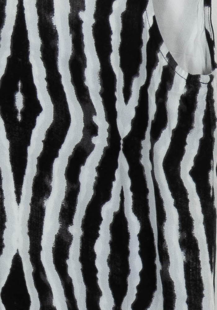 Robe Courte Noire et Blanche - Taille S/36 de la marque Sud express | PARAD101908 - Vendu par Paradigme - Image 3