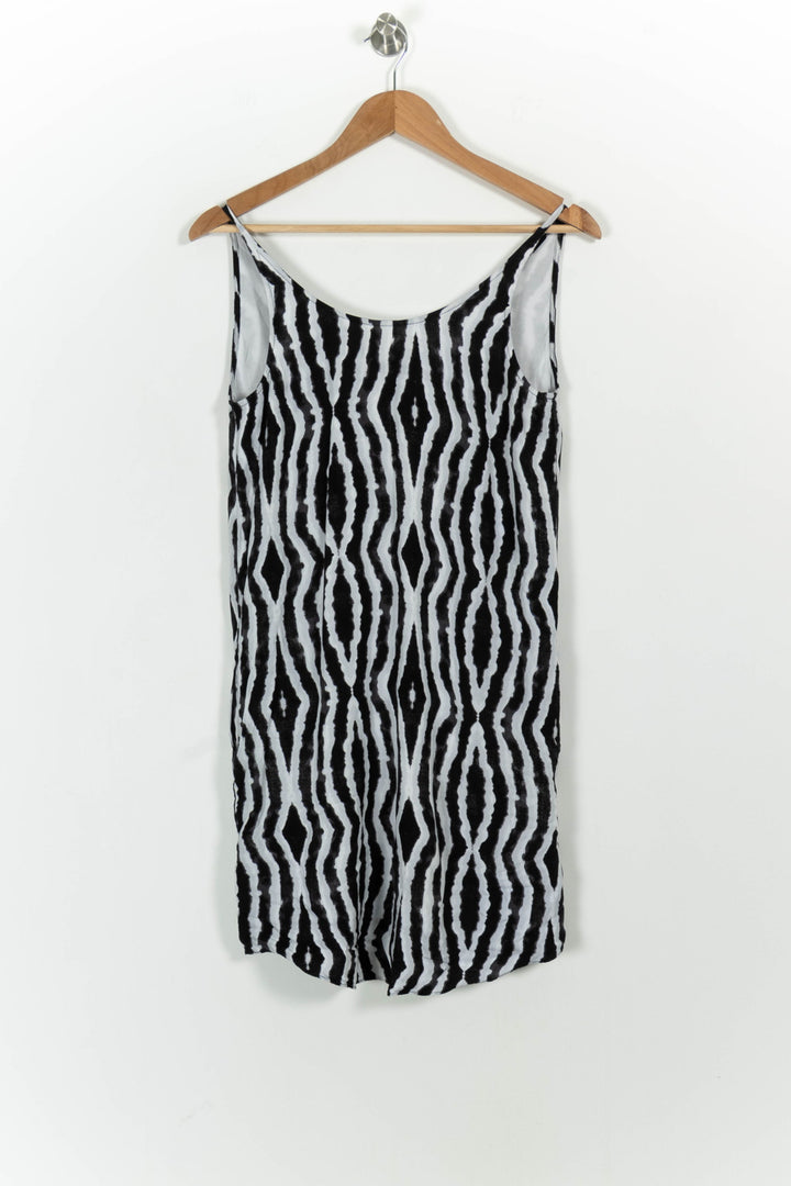 Robe Courte Noire et Blanche - Taille S/36 de la marque Sud express | PARAD101908 - Vendu par Paradigme - Image 2