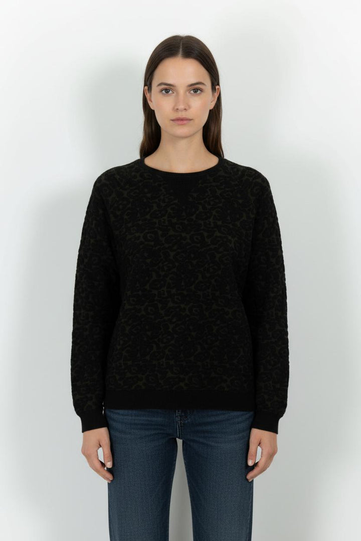 Sweat Noir - Taille M/38 de la marque Claudie Pierlot | PARAD101912 - Vendu par Paradigme - Image 1