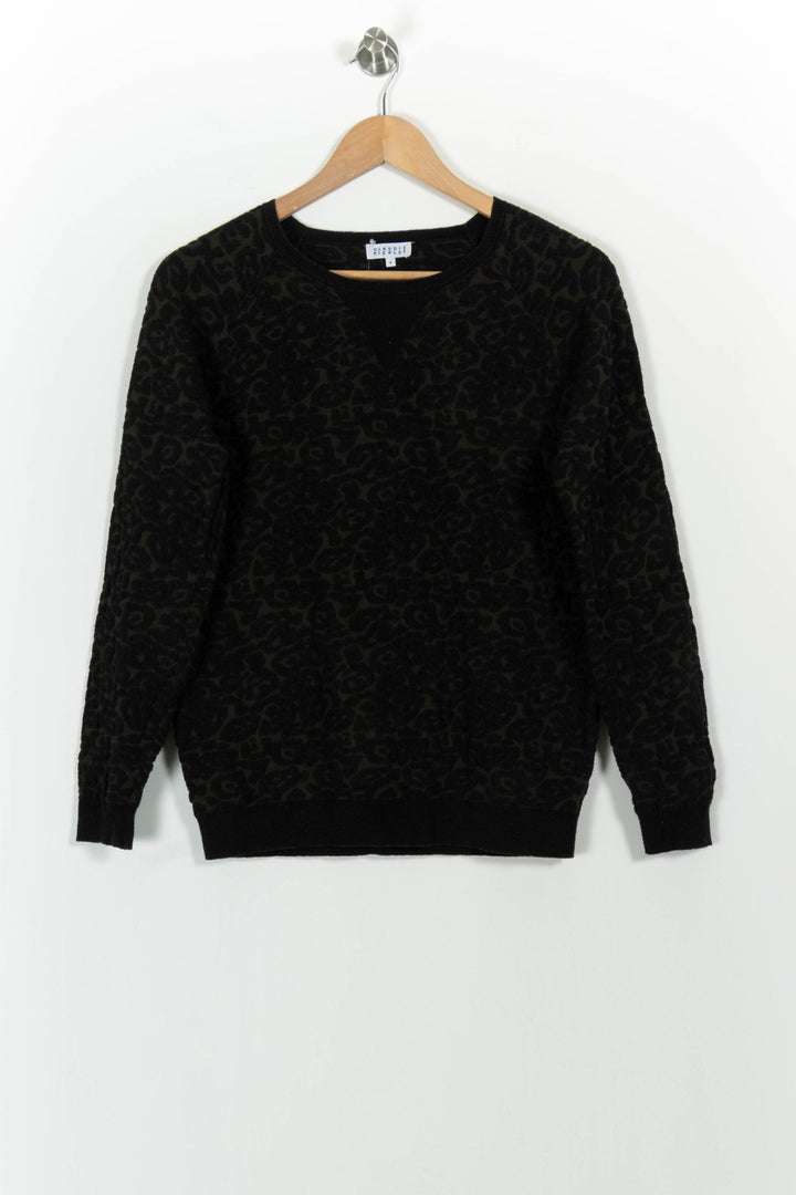 Sweat Noir - Taille M/38 de la marque Claudie Pierlot | PARAD101912 - Vendu par Paradigme - Image 2