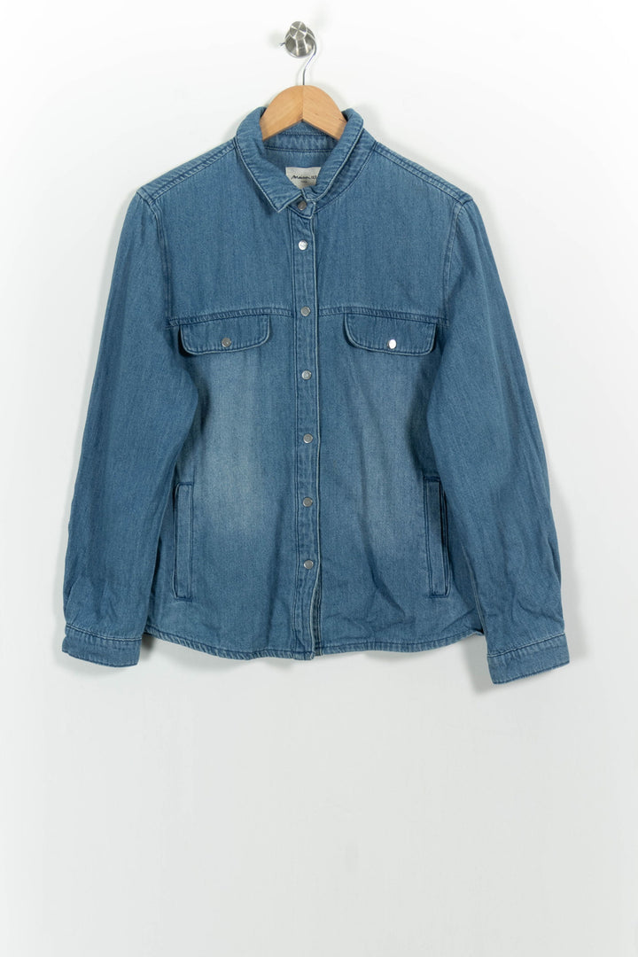 Veste en jean bleue - Taille XL/42 de la marque Maison 123 | PARAD101913 - Vendu par Paradigme - Image 2