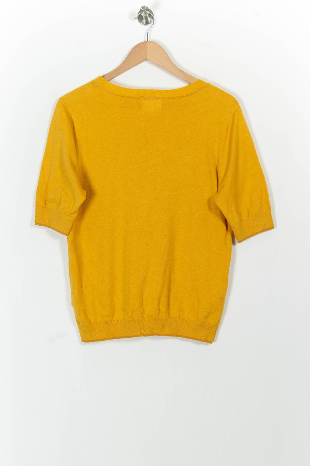 Pull Jaune - Taille L/40 de la marque Maison 123 | PARAD101916 - Vendu par Paradigme - Image 4