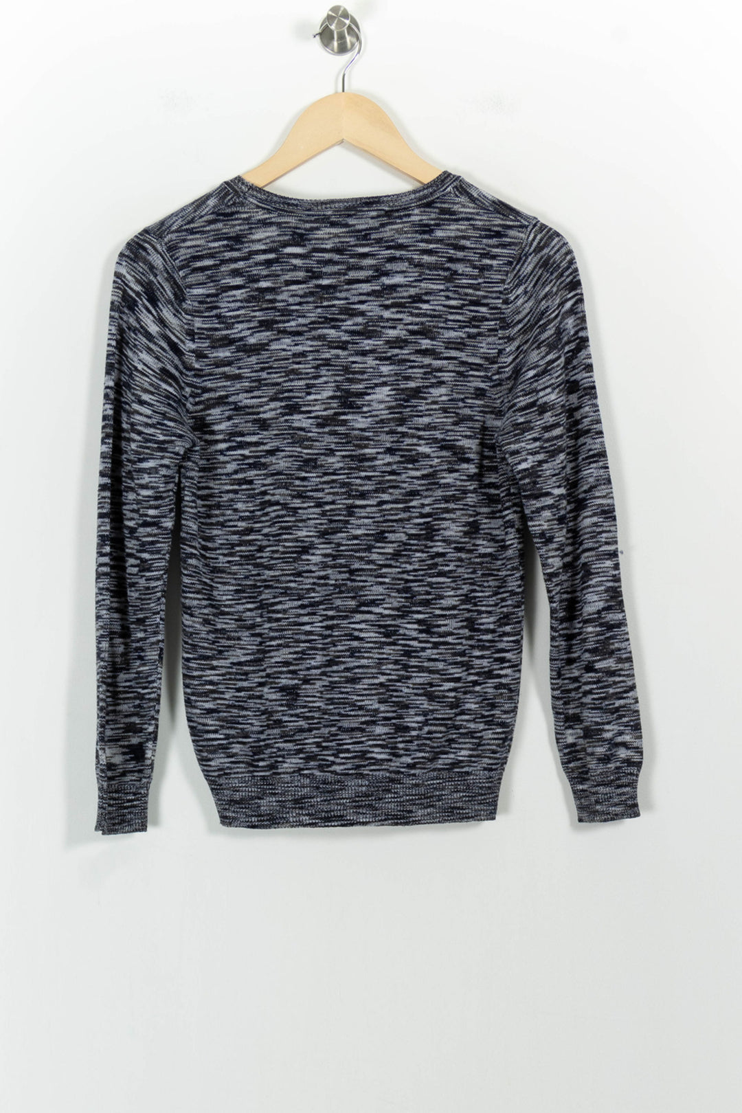 Pull Gris et Noir - Taille L/40 de la marque Maje | PARAD101918 - Vendu par Paradigme - Image 4