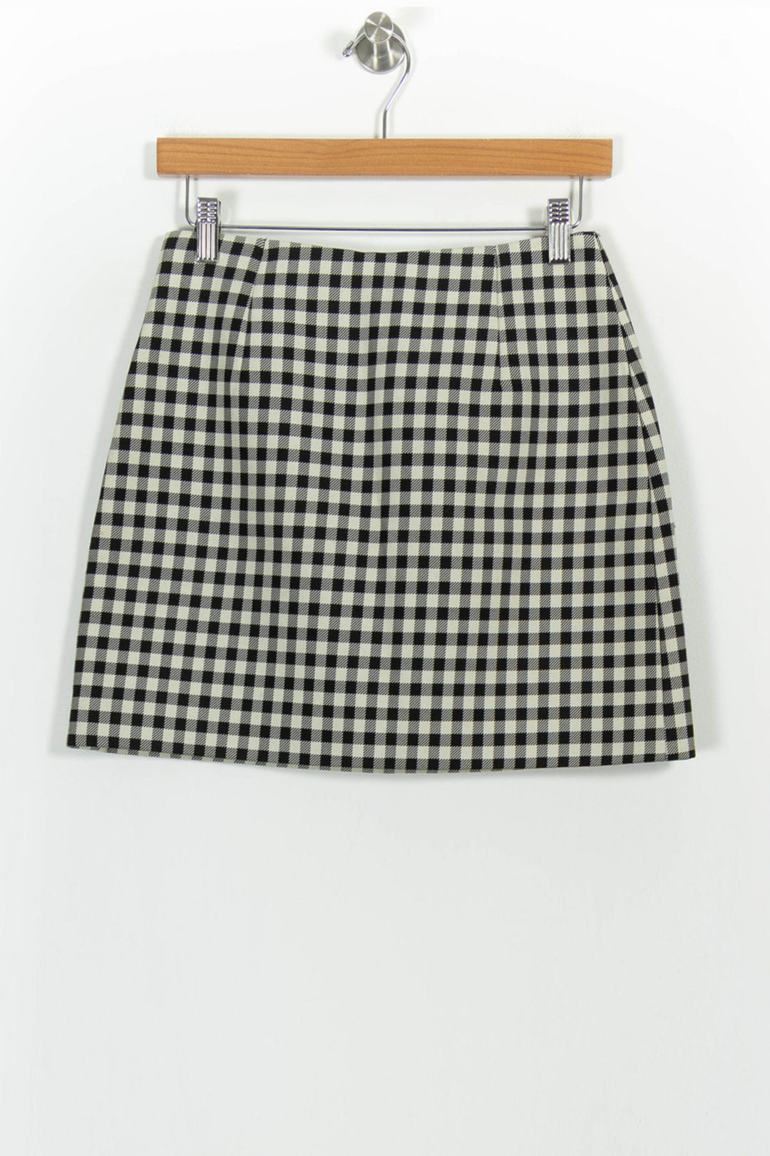 Jupe Courte Noire et Blanche - Taille S/36 de la marque Claudie Pierlot | PARAD101924 - Vendu par Paradigme - Image 4