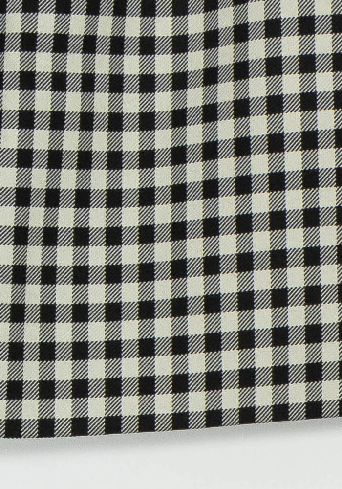 Jupe Courte Noire et Blanche - Taille S/36 de la marque Claudie Pierlot | PARAD101924 - Vendu par Paradigme - Image 3