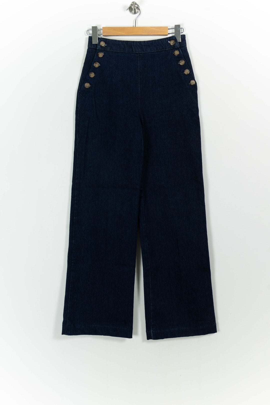Pantalon Large Bleu - Taille S/36 de la marque Sézane | PARAD101926 - Vendu par Paradigme - Image 2