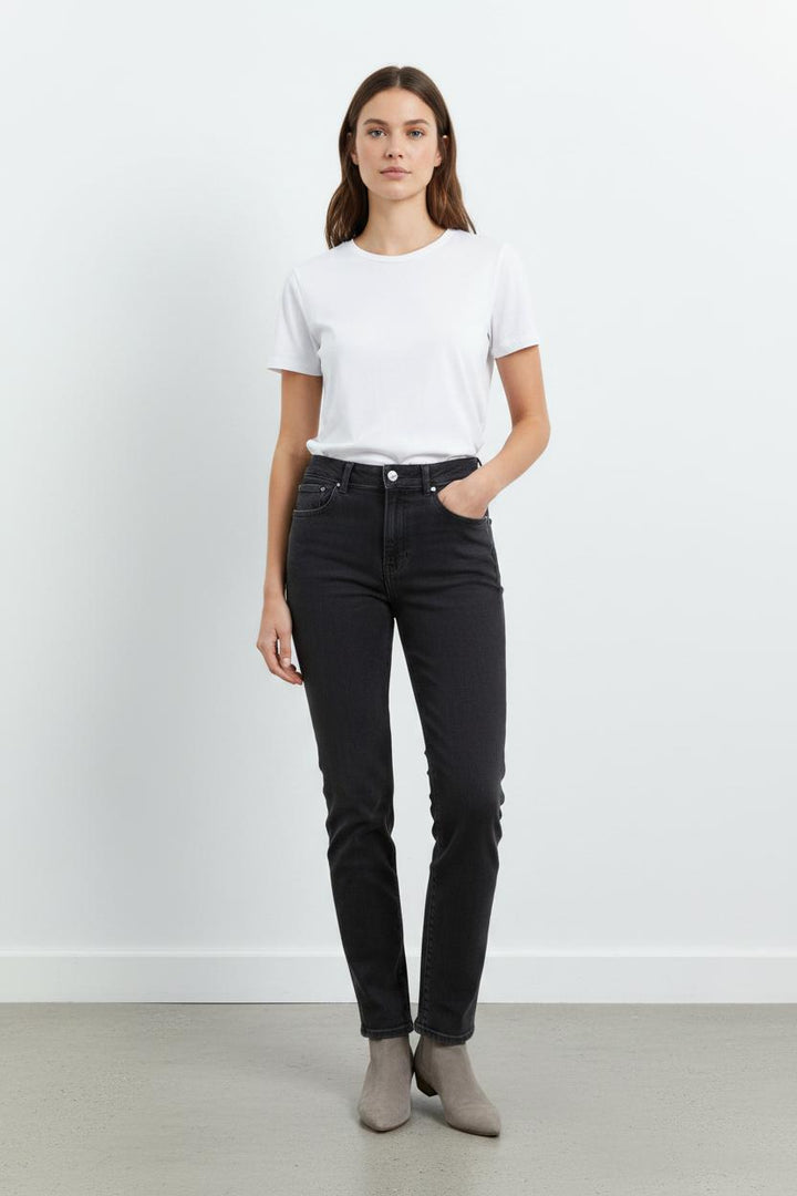Jean Gris - Taille S/36 de la marque Claudie Pierlot | PARAD101929 - Vendu par Paradigme - Image 1