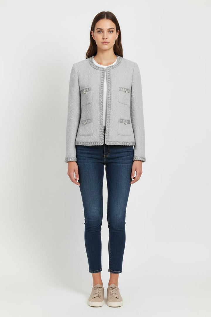 Veste en tweed Grise - Taille XXL/44 de la marque Weill | PARAD101930 - Vendu par Paradigme - Image 1