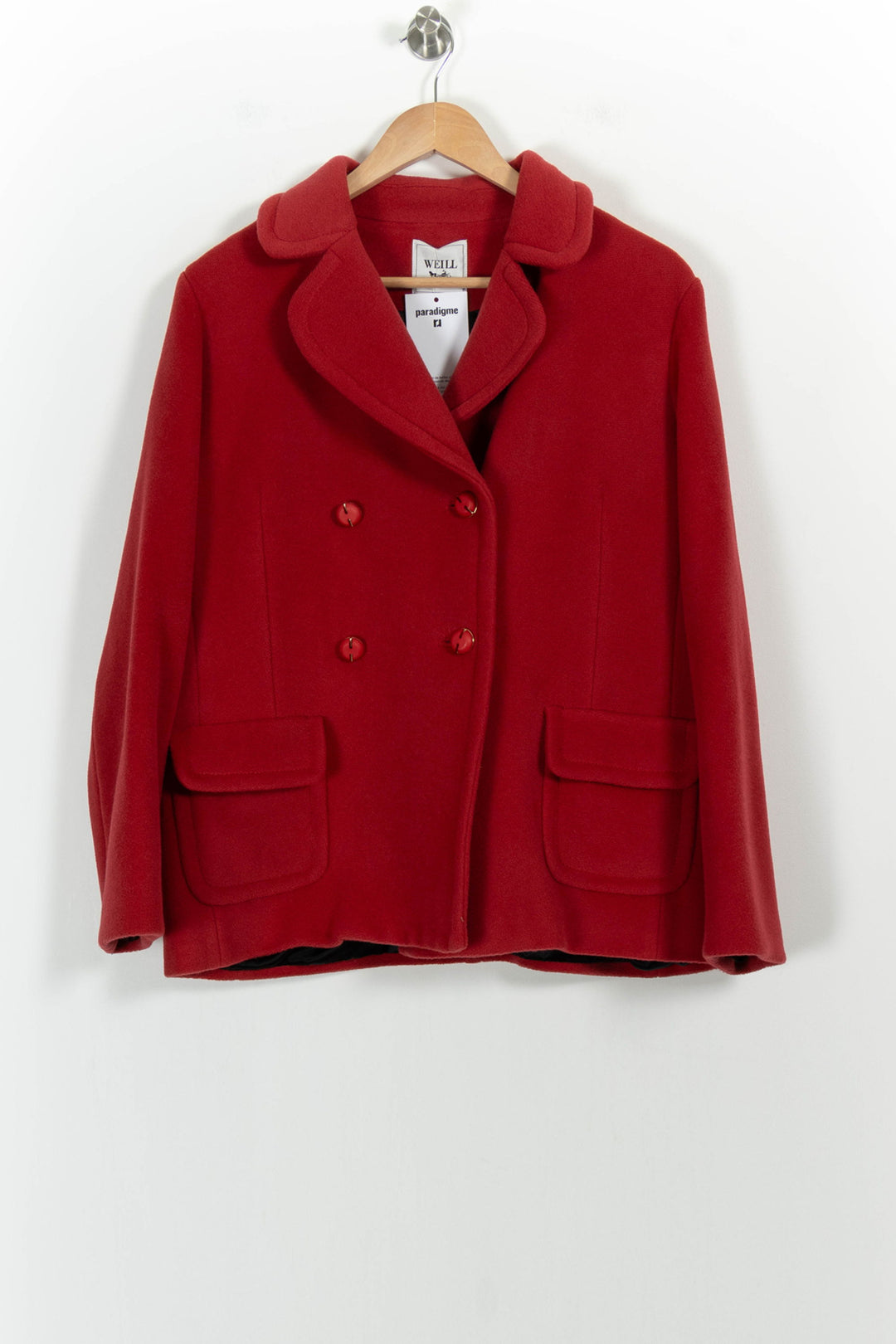 Veste Rouge - Taille XXL/44 de la marque Weill | PARAD101931 - Vendu par Paradigme - Image 2