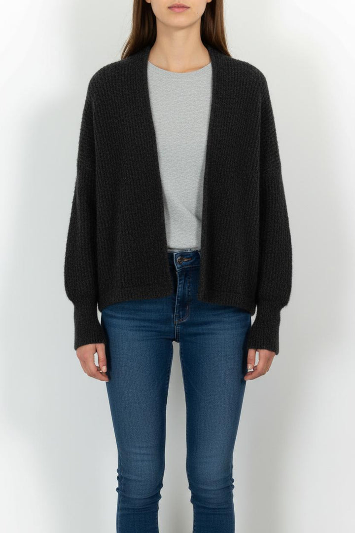 Cardigan Gris - Taille S/36 de la marque American Vintage | PARAD101932 - Vendu par Paradigme - Image 1