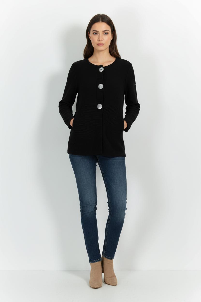 Veste Noire - Taille L/40 de la marque Saint James | PARAD101934 - Vendu par Paradigme - Image 1
