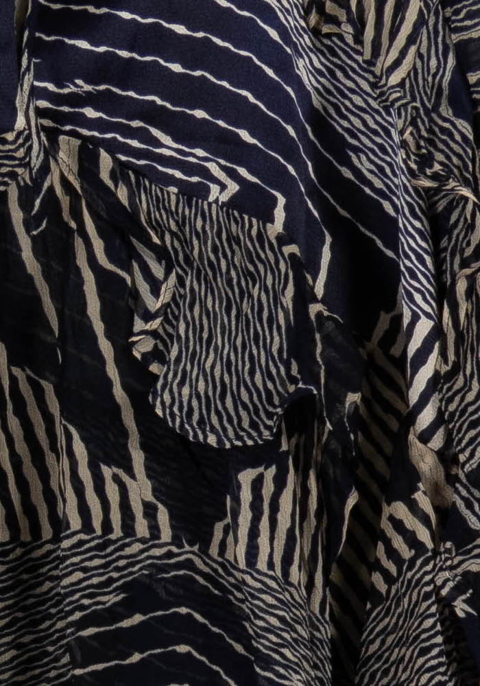 Blouse Bleu et Beige - Taille XS/34 de la marque ba&sh | PARAD101939 - Vendu par Paradigme - Image 3