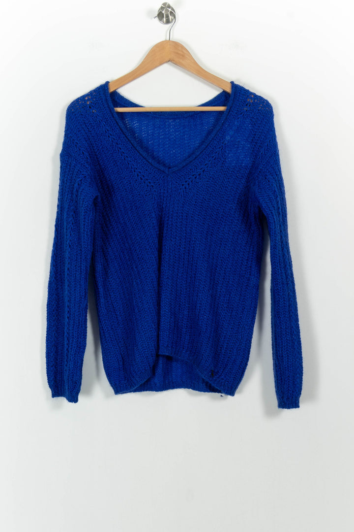 Pull Bleu - Taille XS/34 de la marque One Step | PARAD101946 - Vendu par Paradigme - Image 4