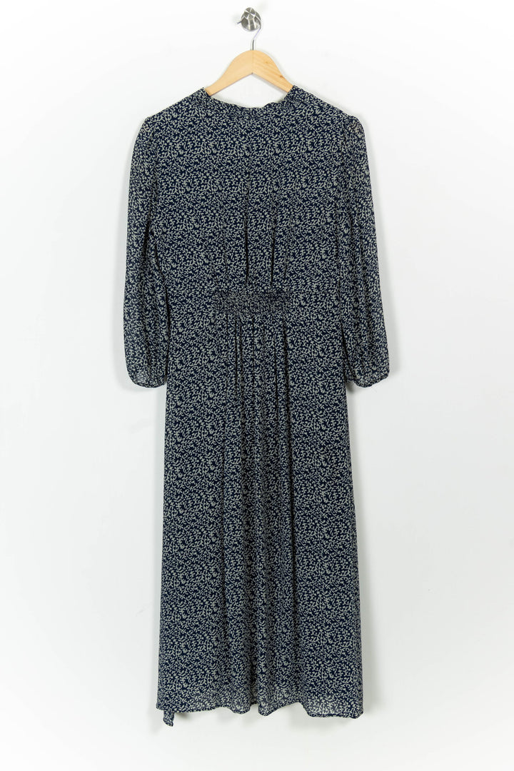 Robe Longue Bleu et Blanc - Taille L/40 de la marque Maison 123 | PARAD101954 - Vendu par Paradigme - Image 4