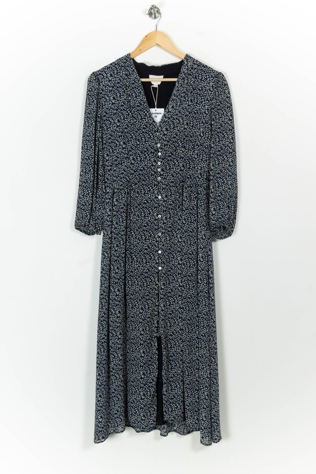 Robe Longue Bleu et Blanc - Taille L/40 de la marque Maison 123 | PARAD101954 - Vendu par Paradigme - Image 2