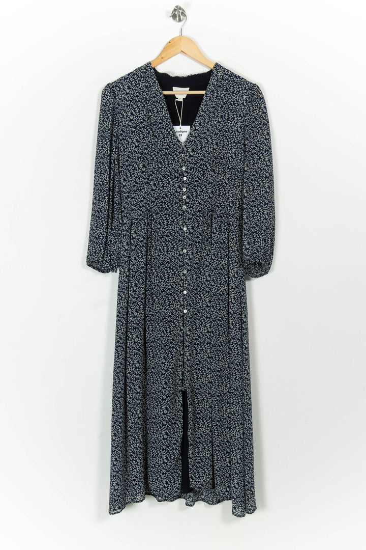 Robe Longue Bleu et Blanc - Taille L/40 de la marque Maison 123 | PARAD101954 - Vendu par Paradigme - Image 2