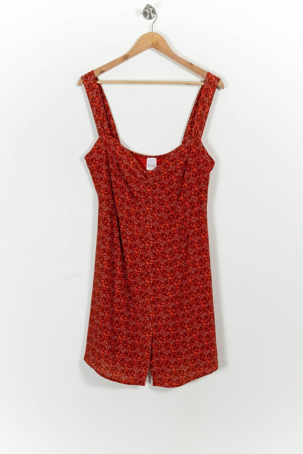 Robe Courte Bordeaux - Taille XXL/44 de la marque Soi Paris | PARAD101963 - Vendu par Paradigme - Image 2