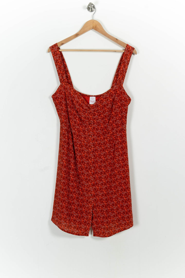 Robe Courte Bordeaux - Taille XXL/44 de la marque Soi Paris | PARAD101963 - Vendu par Paradigme - Image 2