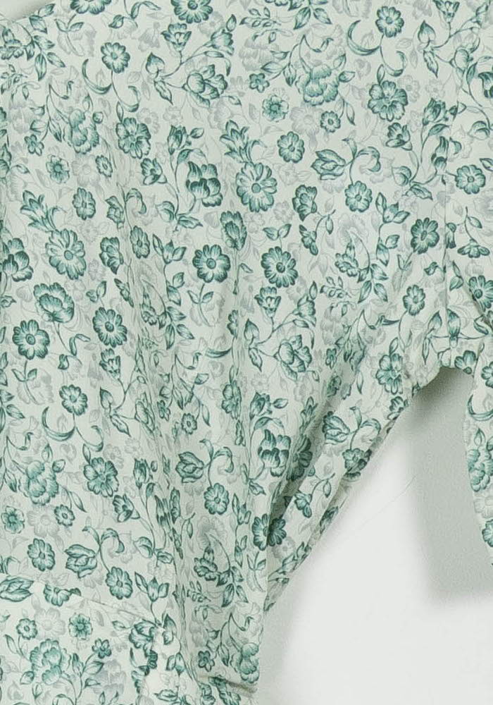 Robe Courte Verte à Fleurs - Taille XS/34 de la marque Karl Marc John | PARAD101965 - Vendu par Paradigme - Image 3