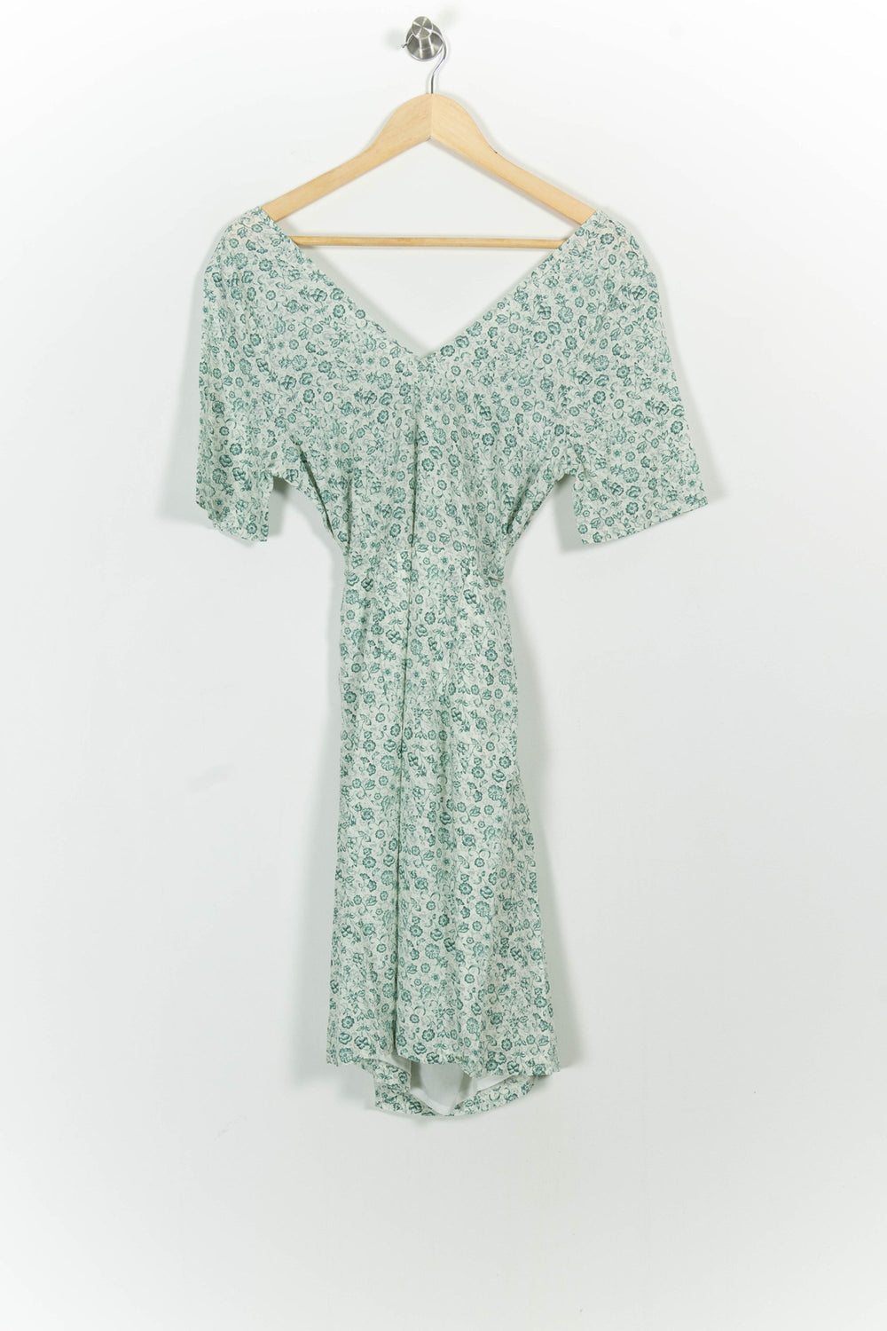 Robe Courte Verte à Fleurs - Taille XS/34 de la marque Karl Marc John | PARAD101965 - Vendu par Paradigme - Image 2