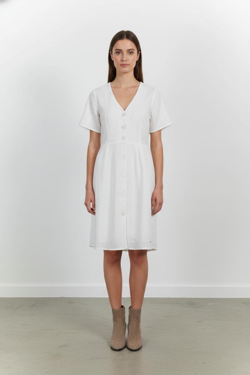 Robe courte blanche - Taille XS/34 de la marque Karl Marc John | PARAD101967 - Vendu par Paradigme - Image 1
