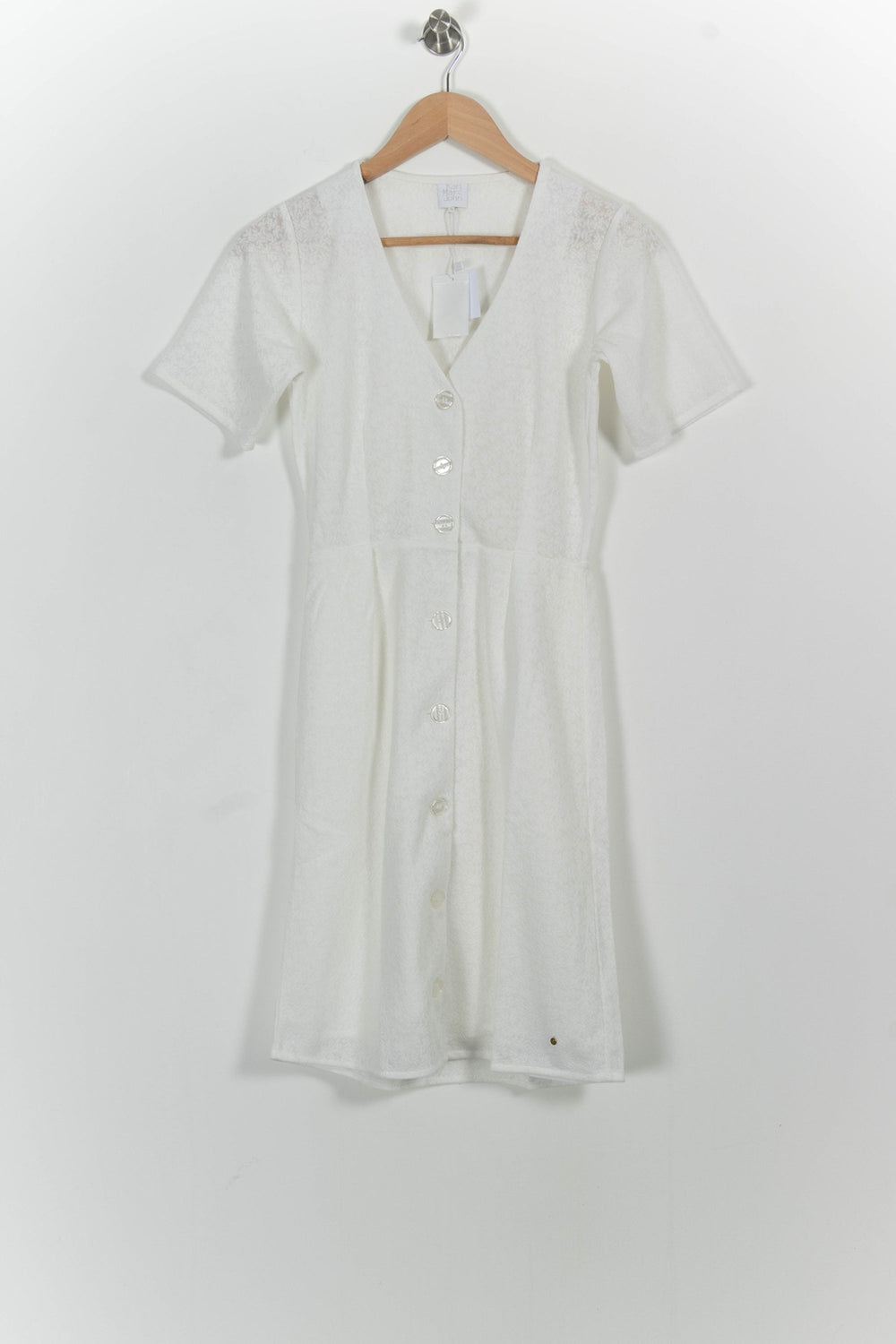 Robe courte blanche - Taille XS/34 de la marque Karl Marc John | PARAD101967 - Vendu par Paradigme - Image 2