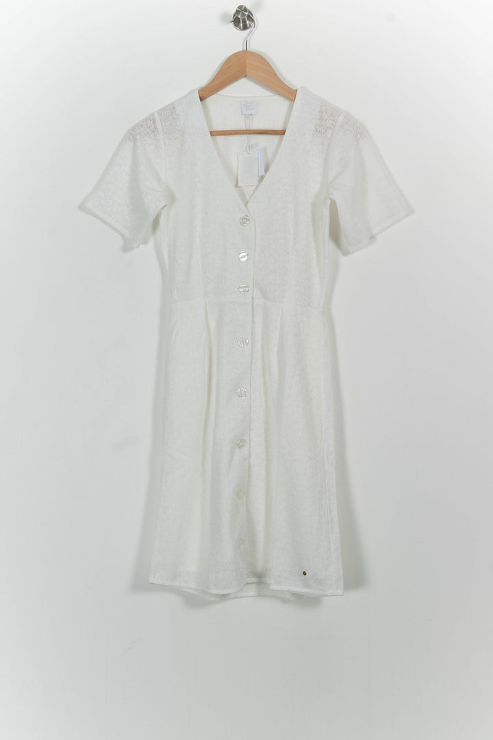 Robe courte blanche - Taille XS/34 de la marque Karl Marc John | PARAD101967 - Vendu par Paradigme - Image 2
