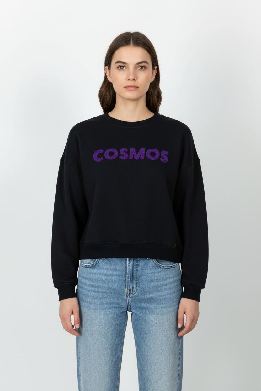 Sweatshirt Bleu - Taille S/36 de la marque Des petits hauts | PARAD101968 - Vendu par Paradigme - Image 1