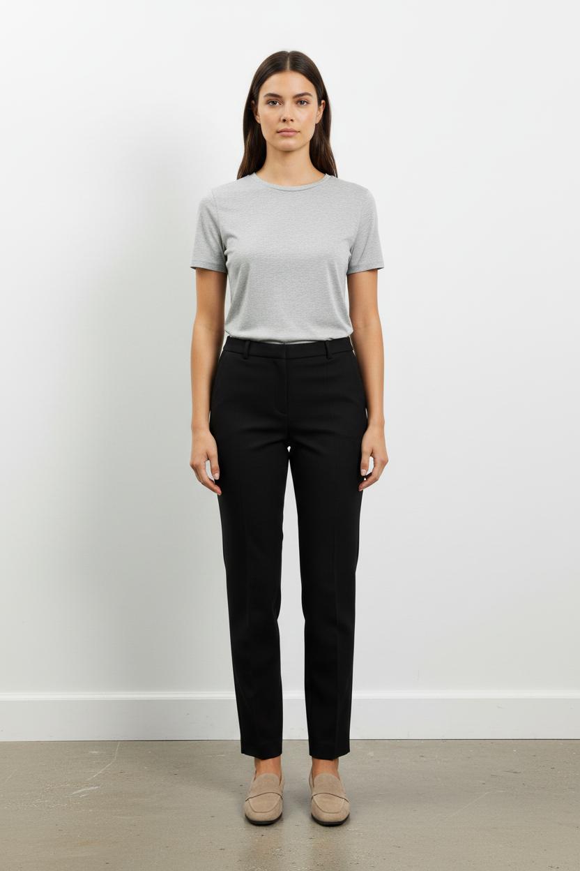 Pantalon Noir - Taille L/40 de la marque Caroll | PARAD101971 - Vendu par Paradigme - Image 1