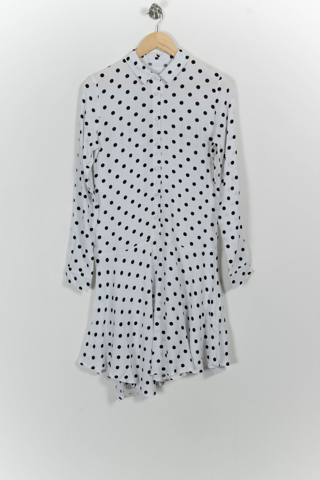 Robe Chemise Blanche et Noire - Taille XS/34 de la marque Karl Marc John | PARAD101979 - Vendu par Paradigme - Image 2