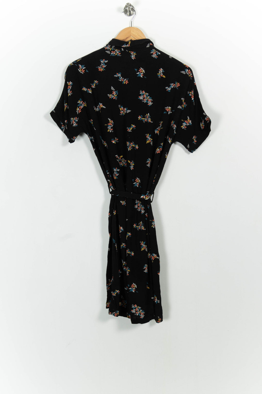 Robe Chemise Noire - Taille M/38 de la marque Sessùn | PARAD101983 - Vendu par Paradigme - Image 4