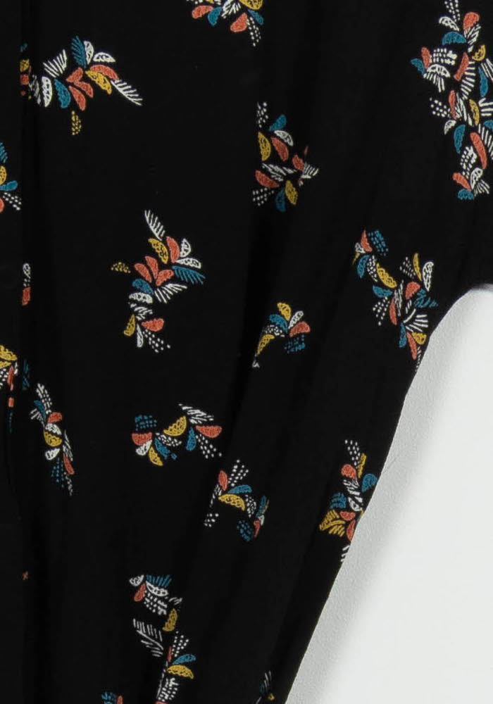 Robe Chemise Noire - Taille M/38 de la marque Sessùn | PARAD101983 - Vendu par Paradigme - Image 3